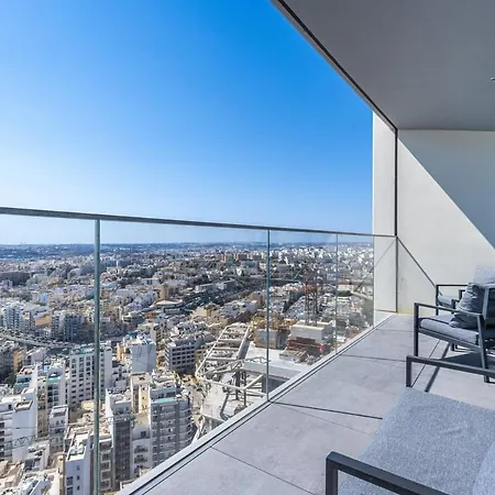 Mercury Tower 25th Level View San Ġiljan