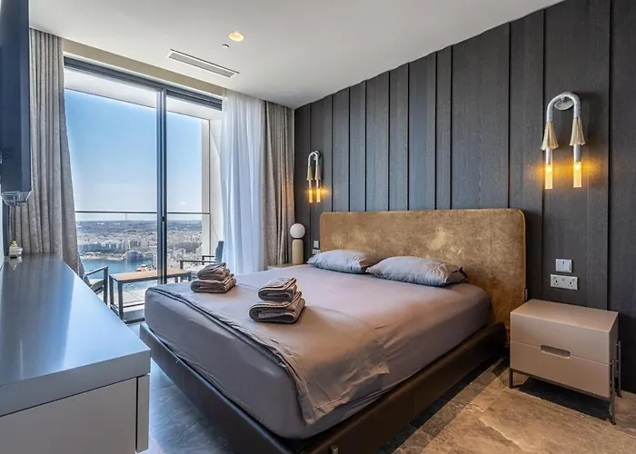 Apartman Mercury Tower 25th Level View